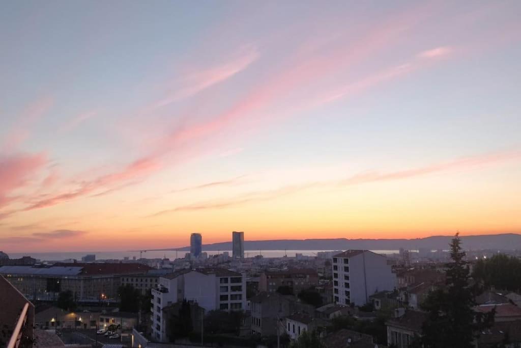 T3 Le Designer 4E-Terrasse-Climatisation & Netflix Apartman Marseille Kültér fotó