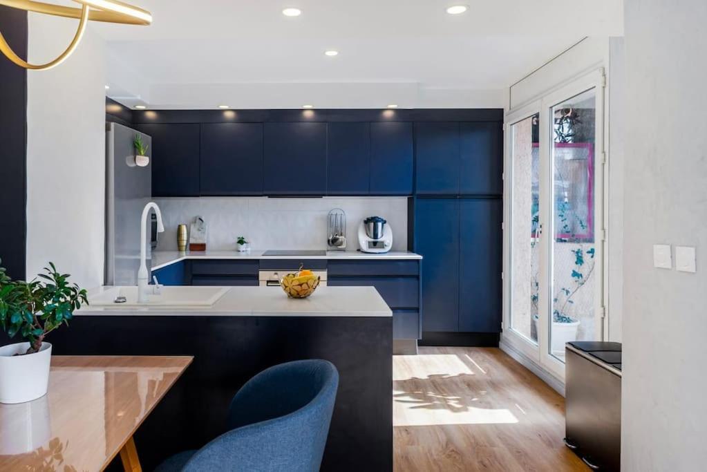 T3 Le Designer 4E-Terrasse-Climatisation & Netflix Apartman Marseille Kültér fotó
